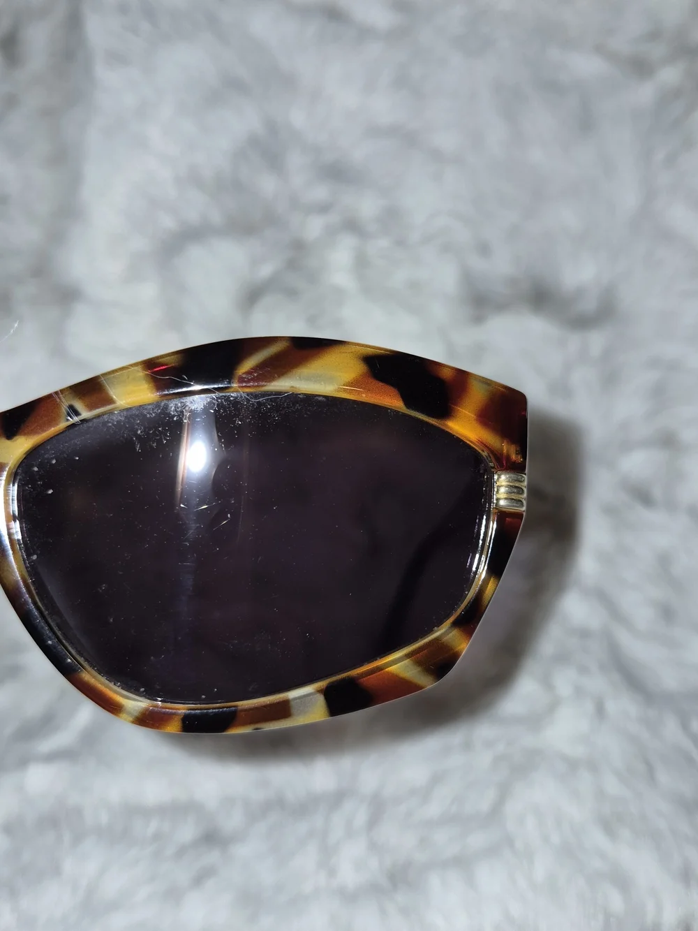 Vintage Bonneau 516 Italy Cat Eye Tortoise